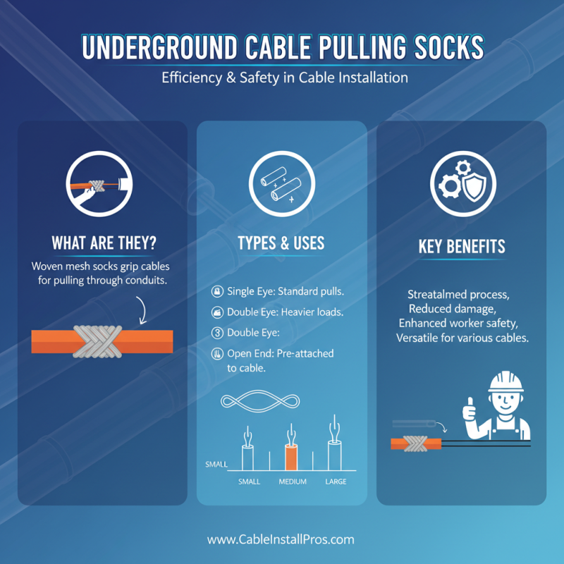 Why Use Underground Cable Pulling Socks for Efficient Cable Installation