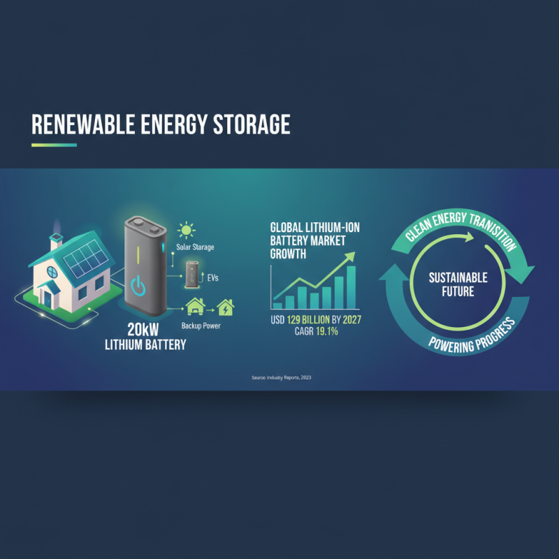 Everything You Need to Know About 20kw Lithium Battery for Your Energy Needs
