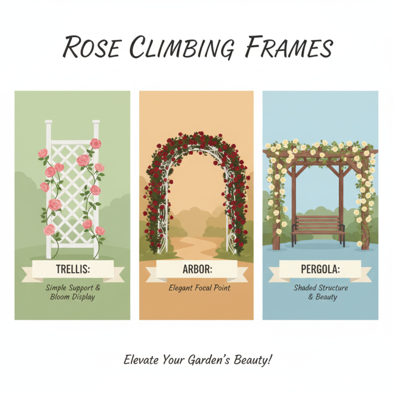 What is a Rose Bush Climbing Frame and How to Choose the Best One