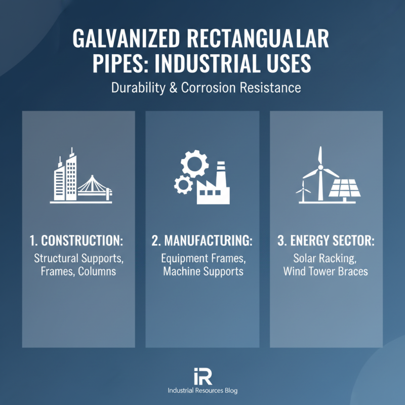 What is Galvanized Rectangular Pipe and Its Uses in Construction