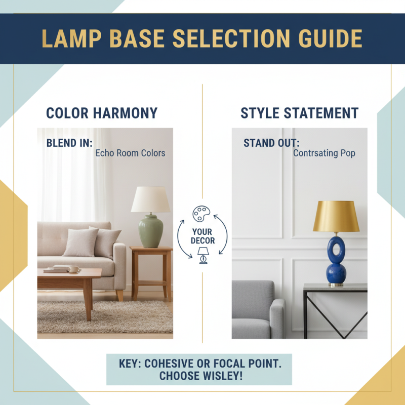 Top Tips for Choosing the Right Lamp Base That Complements Your Home Decor