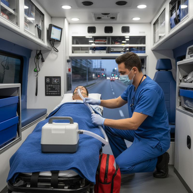 Top Benefits of Using a Medical Portable Suction Machine for Emergency Care