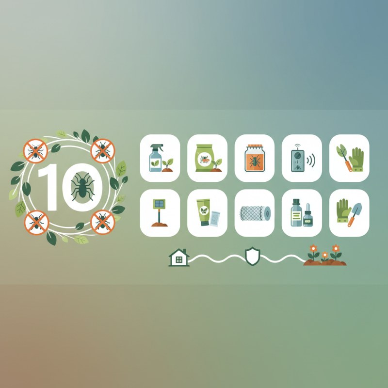 Top 10 Most Effective Pest Control Products for Your Home and Garden