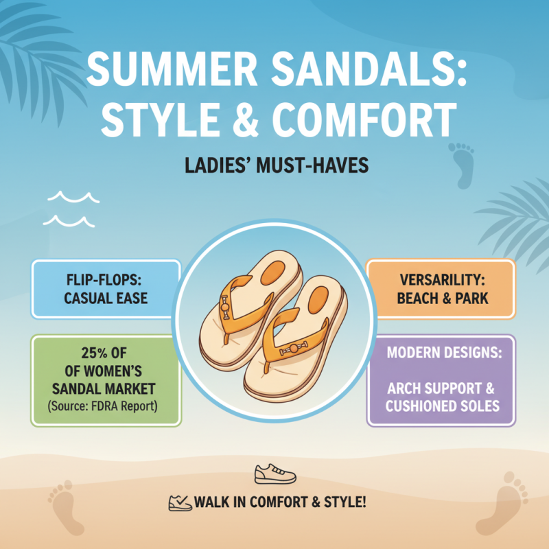 What Are the Best Ladies Sandals Shoes for Summer Style and Comfort