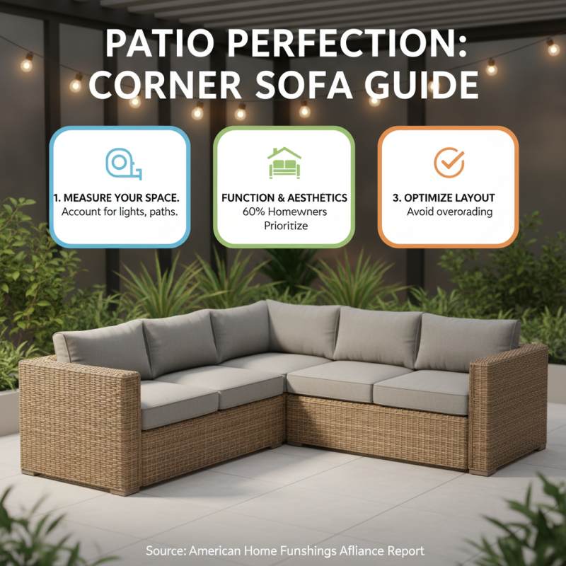 How to Choose the Perfect Outdoor Corner Sofa for Your Patio Setup