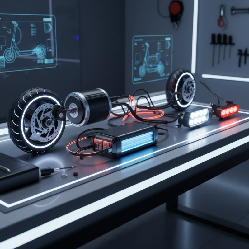 Top Electric Scooter Parts You Need for 2025 Performance and Safety