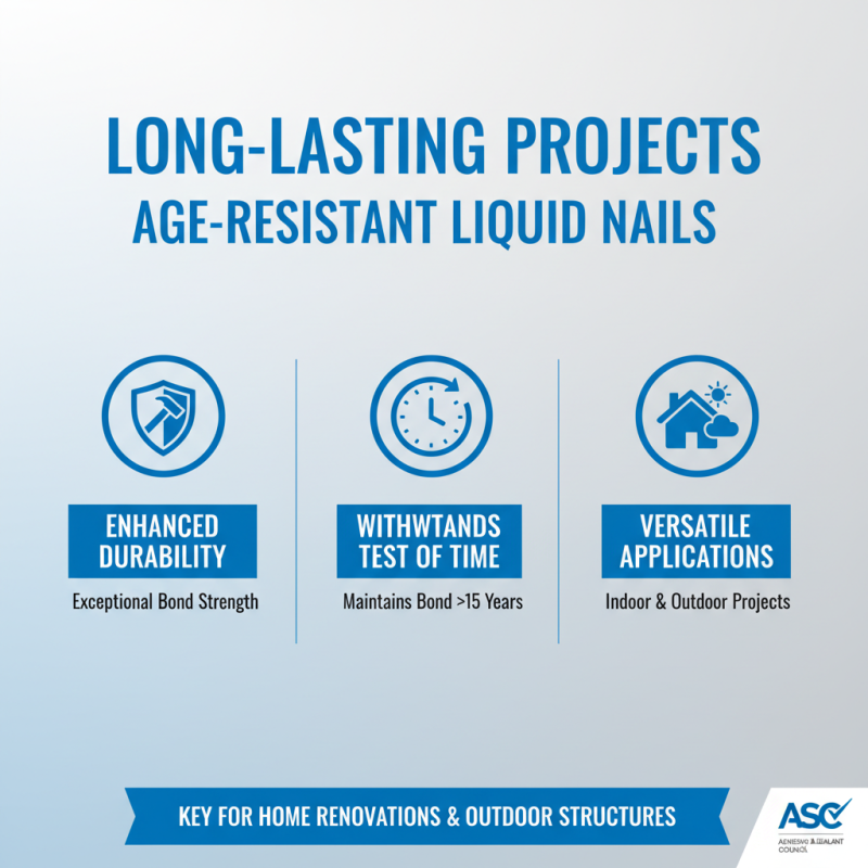 The Ultimate Guide to Age Resistant Liquid Nails for Long Lasting Projects