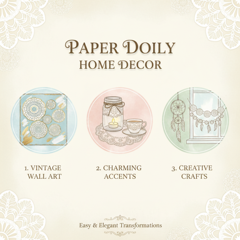 Top 10 Creative Uses for Doilies Paper in Your Crafts and Decor