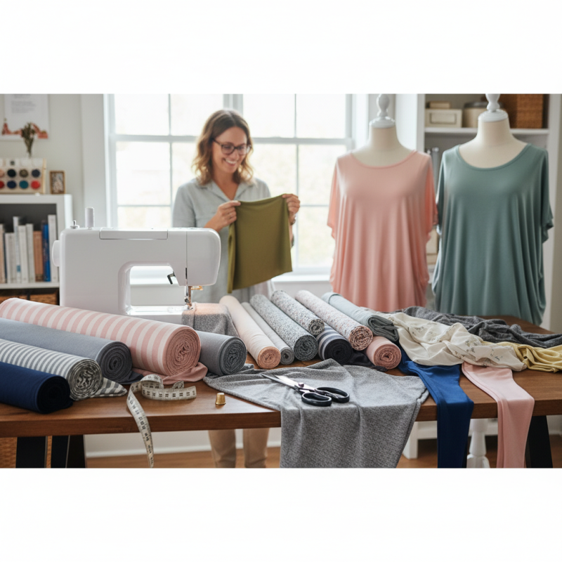 How to Choose the Best Jersey Knit Fabric for Your Sewing Projects