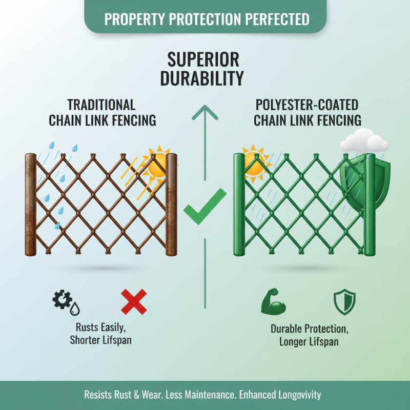 Top 10 Benefits of Polyester Coated Chain Link Fencing for Your Property