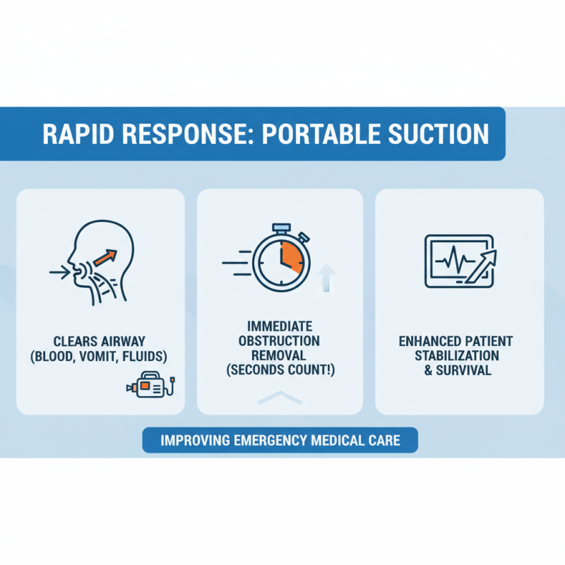 Top Benefits of Using a Medical Portable Suction Machine for Emergency Care