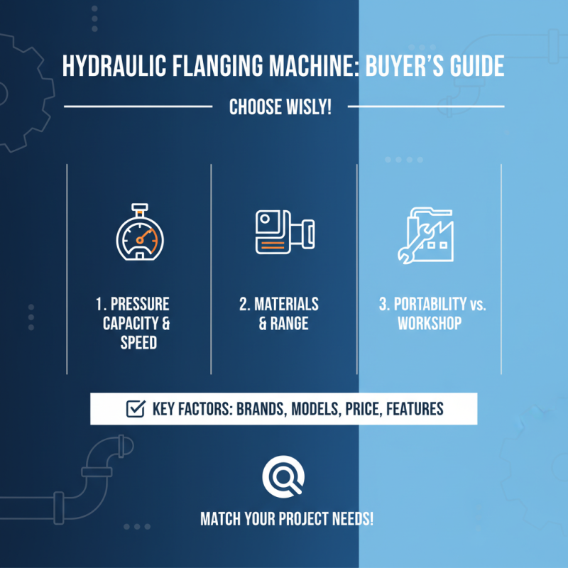 How to Choose the Best Hydraulic Flanging Machine for Your Needs