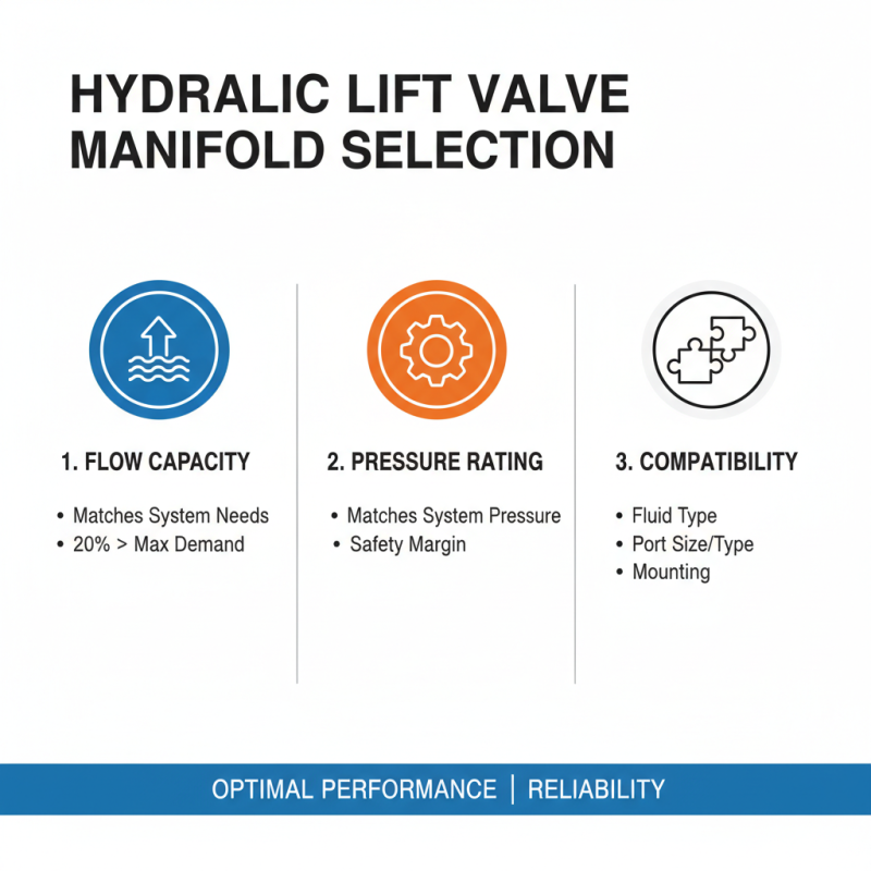 How to Choose the Right Hydraulic Lift Valve Manifold for Your Needs