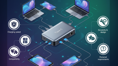 Essential Tips for Choosing the Best Type C Charging Hub for Your Devices