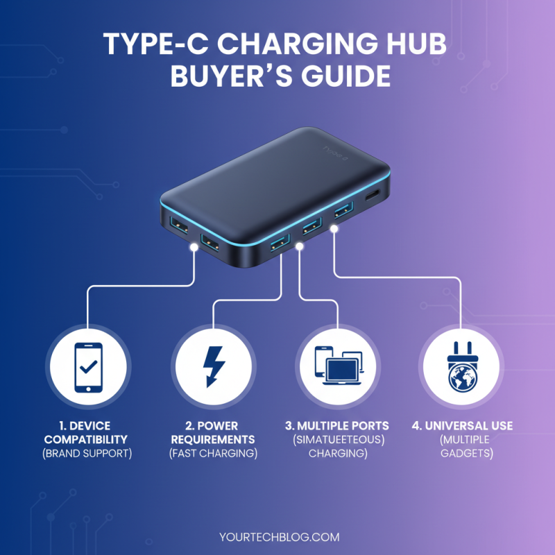 Essential Tips for Choosing the Best Type C Charging Hub for Your Devices