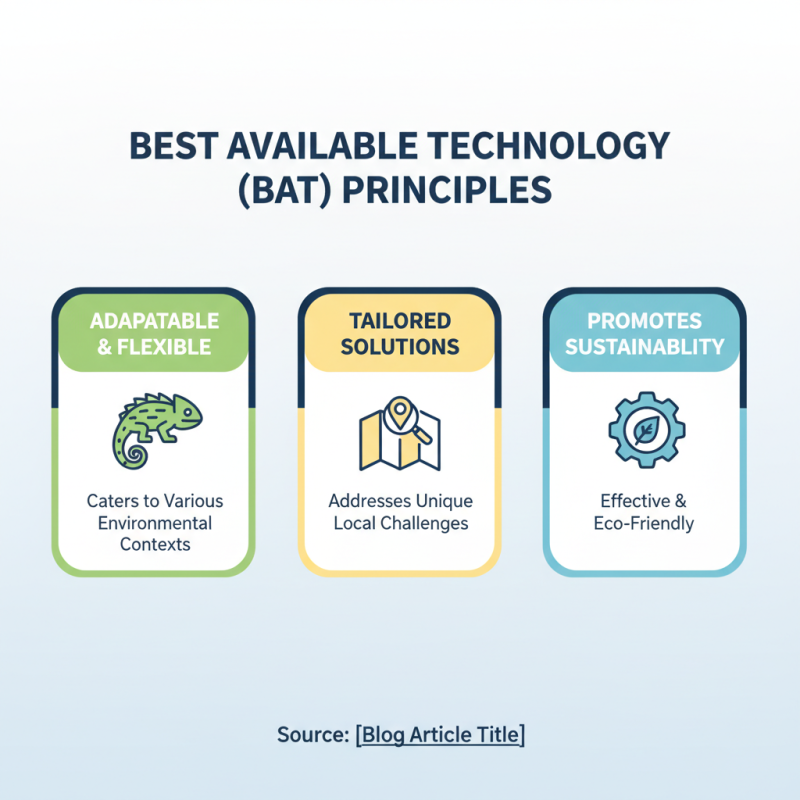 What is Best Available Technology for Environmental Protection and Sustainability