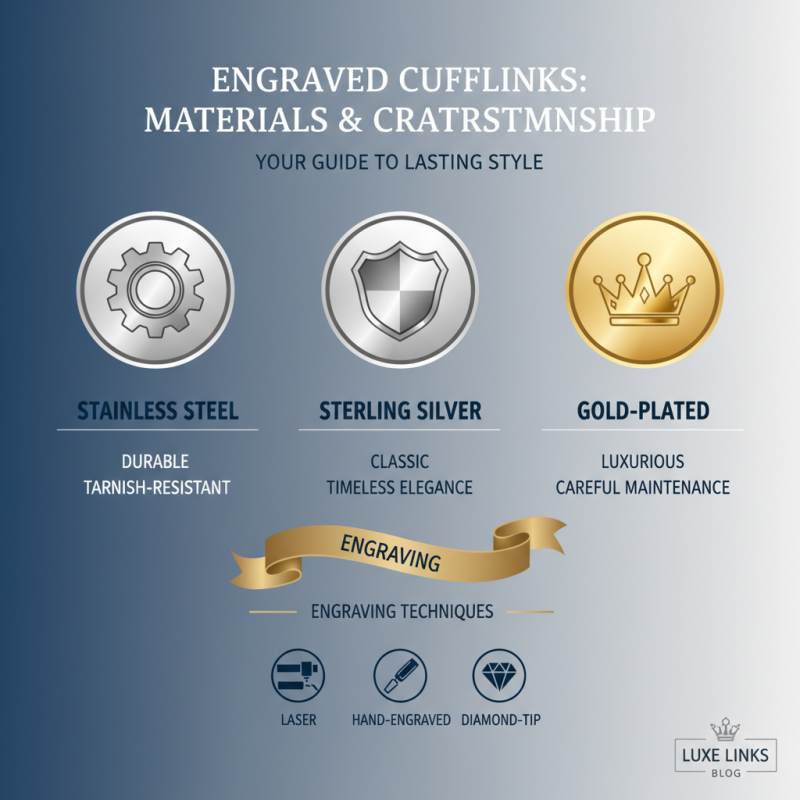 10 Best Engraved Cufflinks for Every Occasion: Personalize Your Style