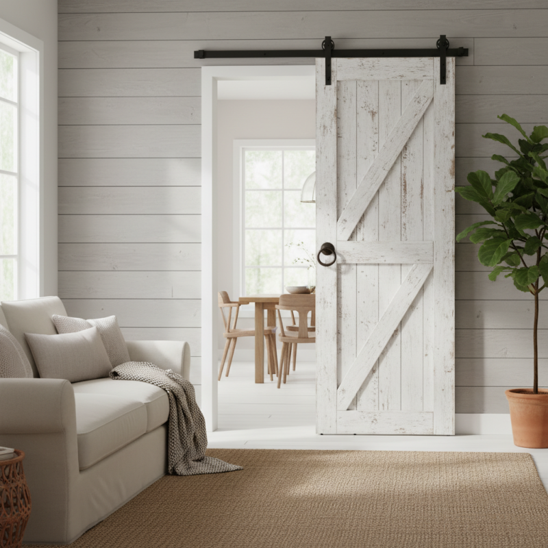 How to Install a Sliding Barn Door for Your Home Makeover