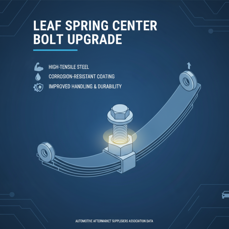 How to Replace Center Bolt Leaf Spring for Improved Vehicle Suspension