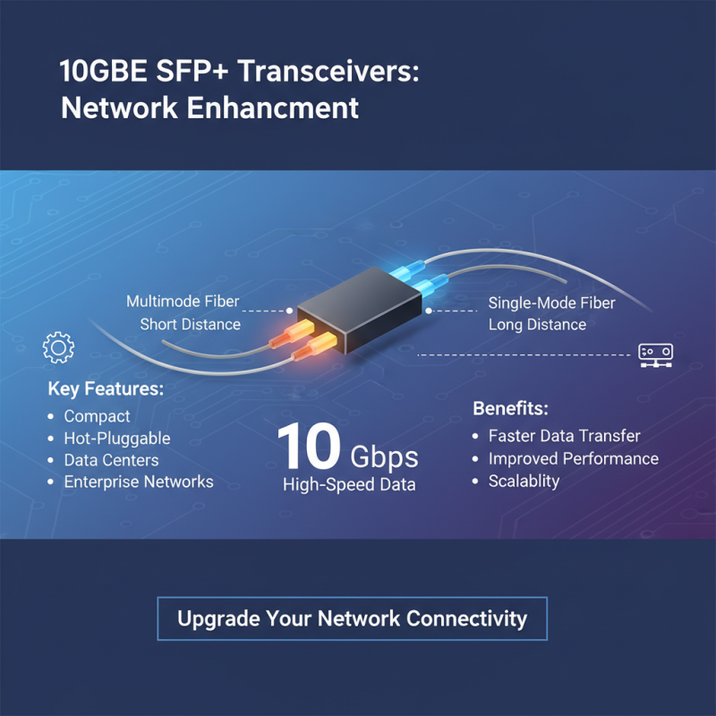 Top 10 Tips for Choosing the Right 10GbE SFP+ Transceiver for Your Network