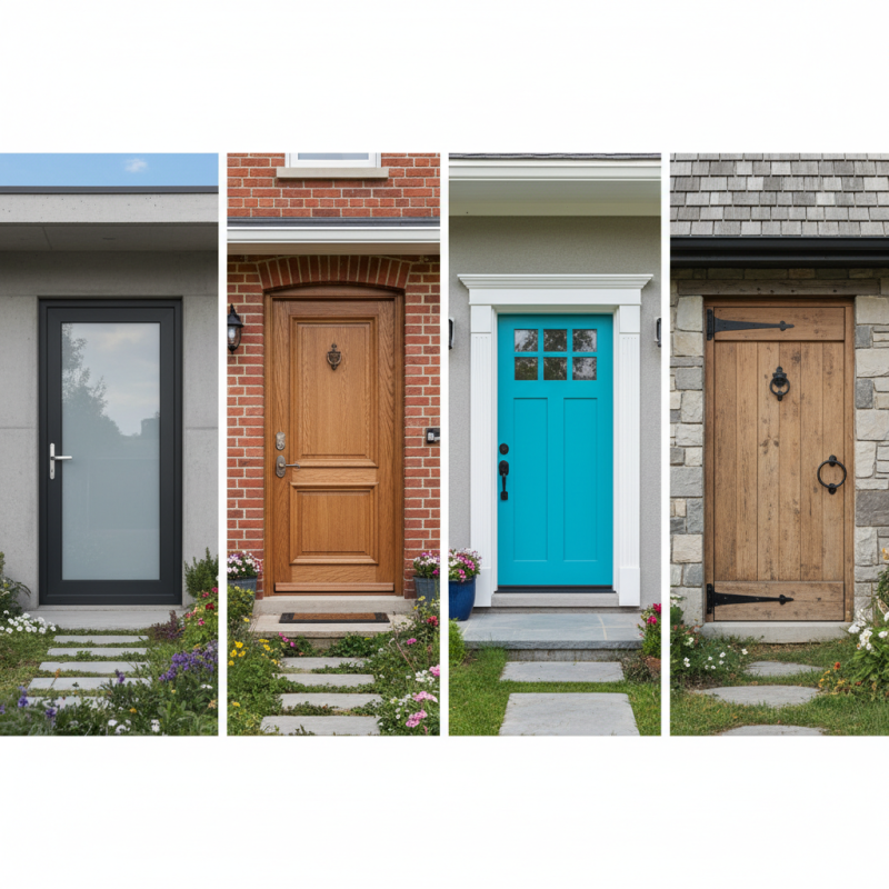 How to Choose the Perfect House Front Doors for Your Home Style