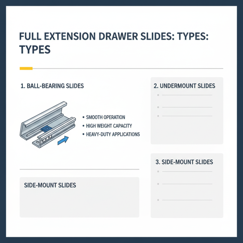 Top Full Extension Drawer Slides: Best Options for Smooth and Easy Access
