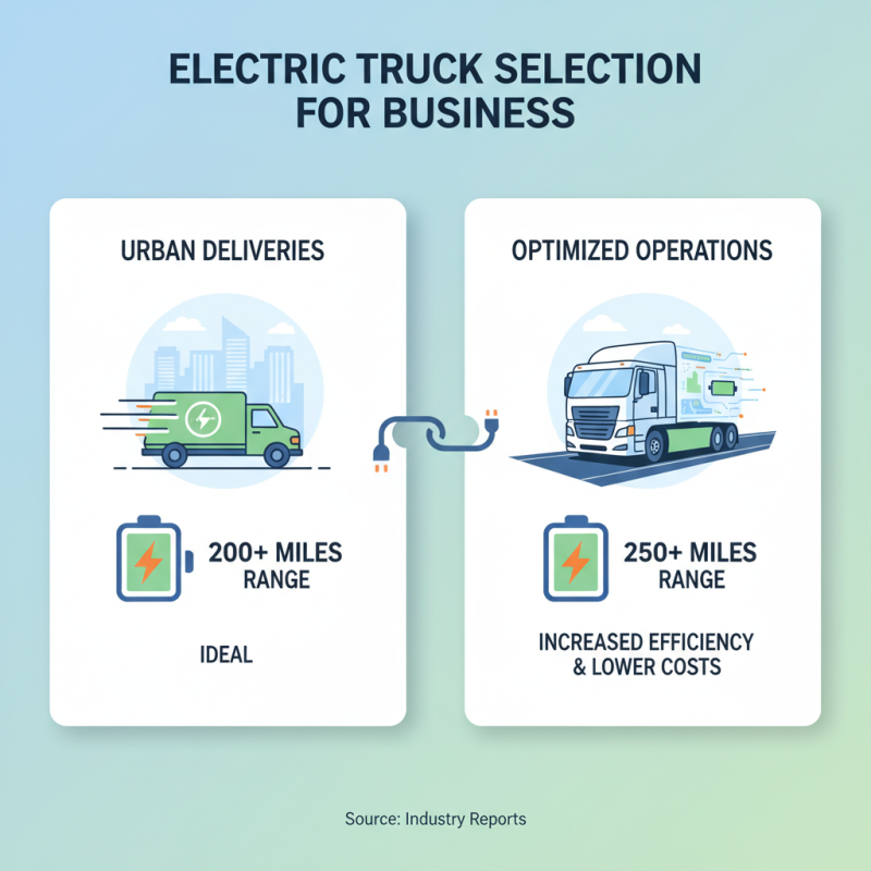 How to Choose the Right Electric Truck for Your Business Needs