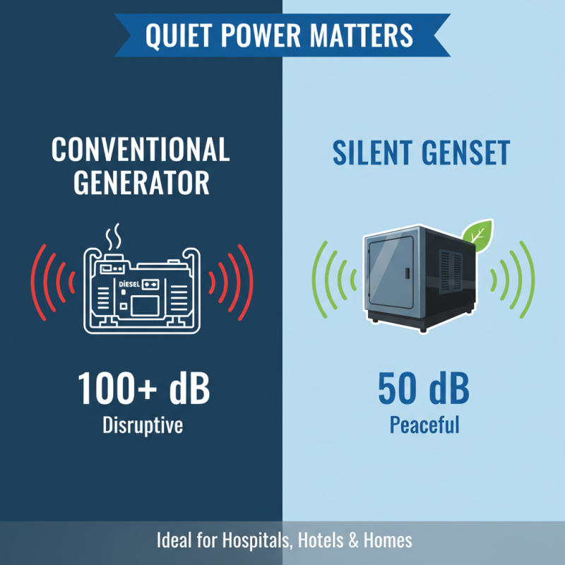 Why Choose a Silent Genset for Your Power Needs and What You Should Know