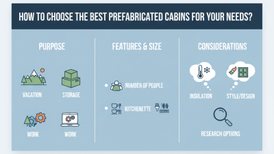 How to Choose the Best Prefabricated Cabins for Your Needs?