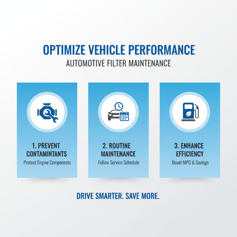 Essential Tips for Choosing the Right Automotive Filter for Your Vehicle