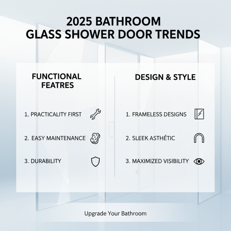 2025 Top Trends in Bathroom Glass Shower Doors: Stylish Designs and Choices