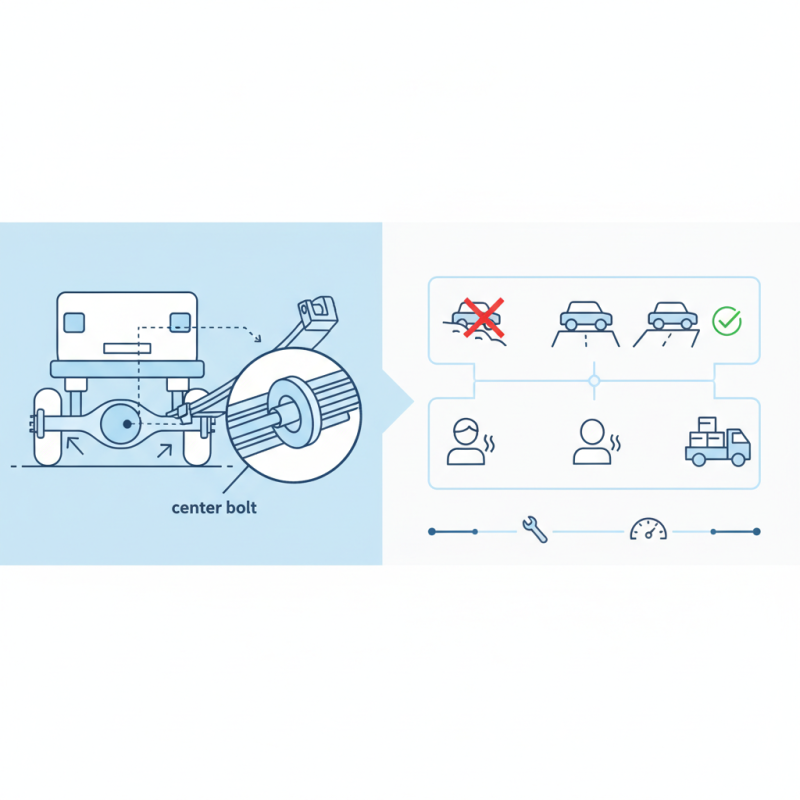 How to Replace Center Bolt Leaf Spring for Improved Vehicle Suspension