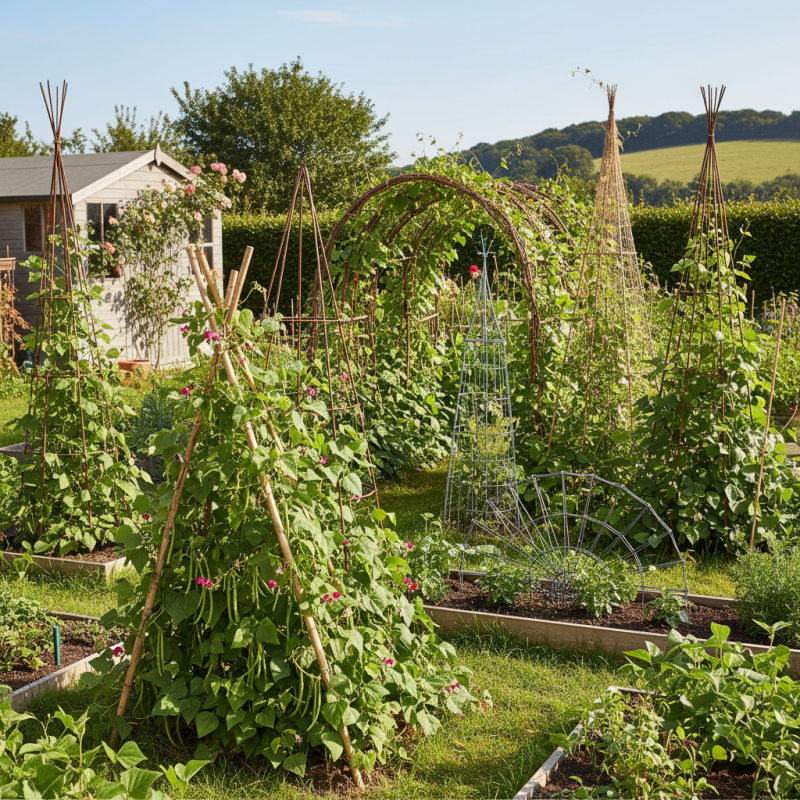 Top 10 Runner Bean Climbing Frame Options to Maximize Your Garden Space