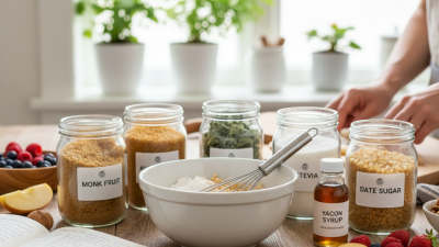 Top 5 Erythritol Alternatives for Healthier Baking and Cooking