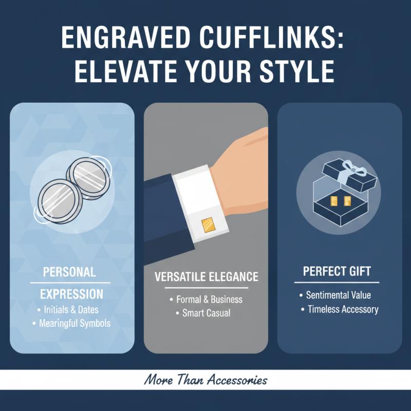 Top 10 Engraved Cufflinks to Elevate Your Style for Any Occasion