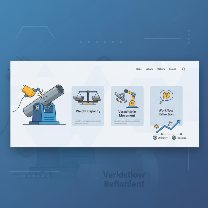 Top Tips for Choosing the Best Pipe Welding Positioner for Your Projects