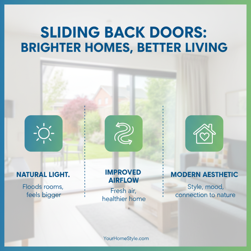 Why Installing a Sliding Back Door Can Enhance Your Home's Value and Appeal