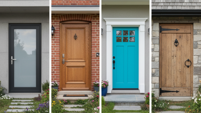 How to Choose the Perfect House Front Doors for Your Home Style