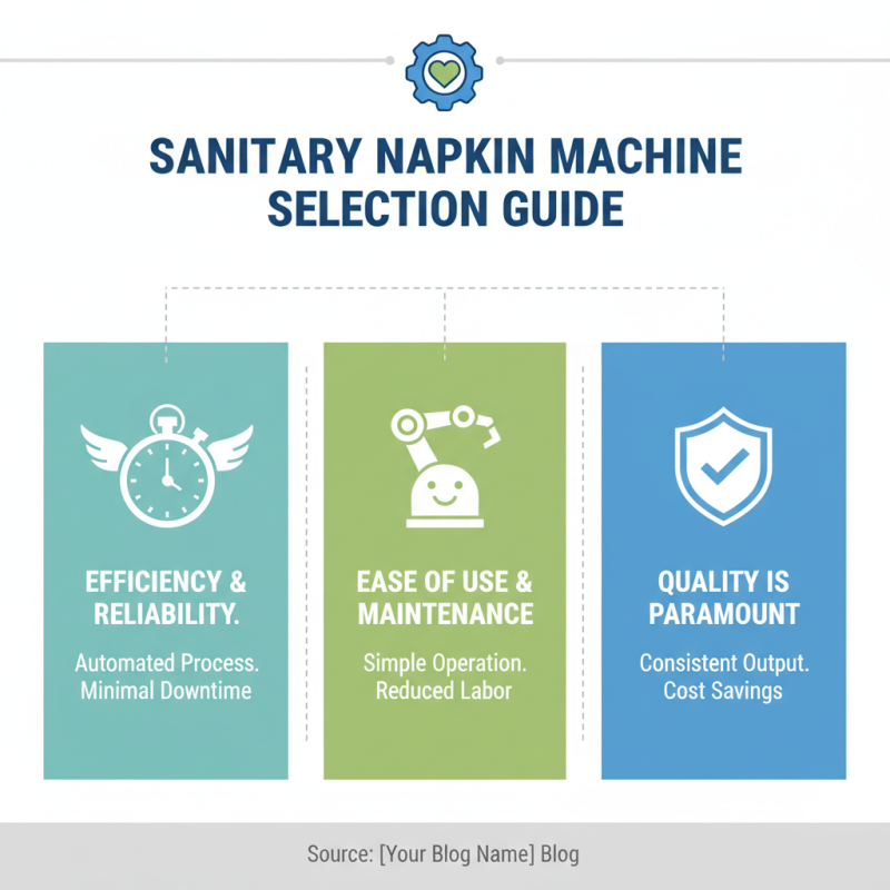 How to Choose the Best Sanitary Napkin Machines for Your Business