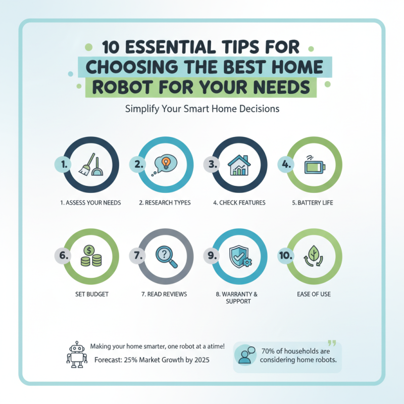 10 Essential Tips for Choosing the Best Home Robot for Your Needs