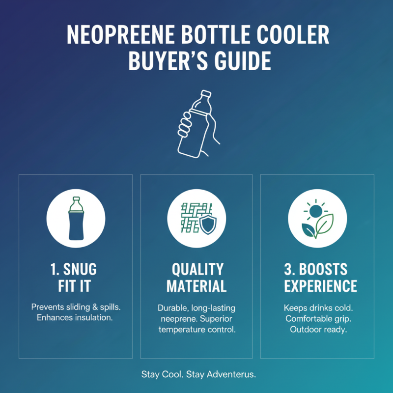 What is a Neoprene Bottle Cooler and How Does It Work