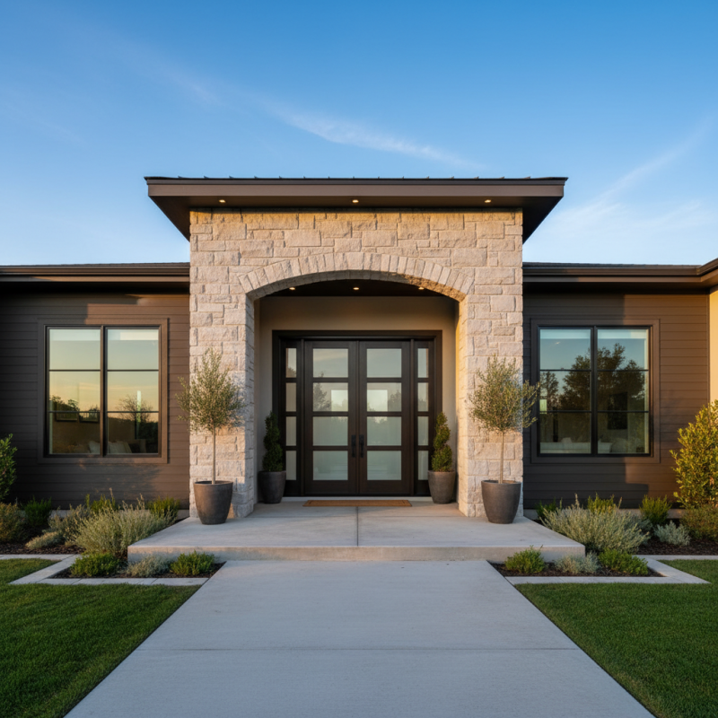 What is the Benefit of Double Front Doors for Home Entryways
