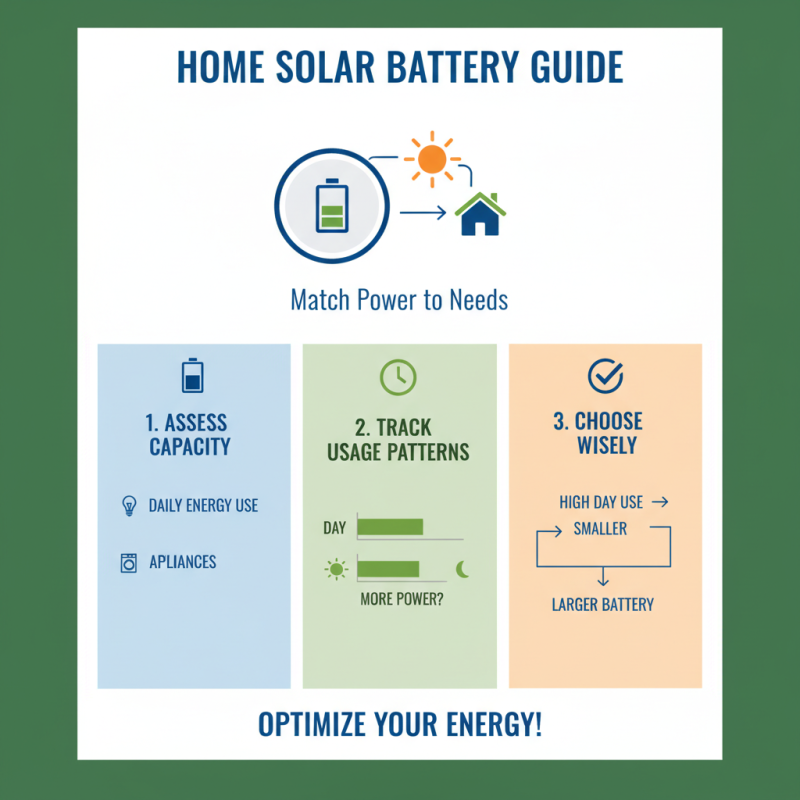 How to Choose the Right Solar Power Battery for Your Home