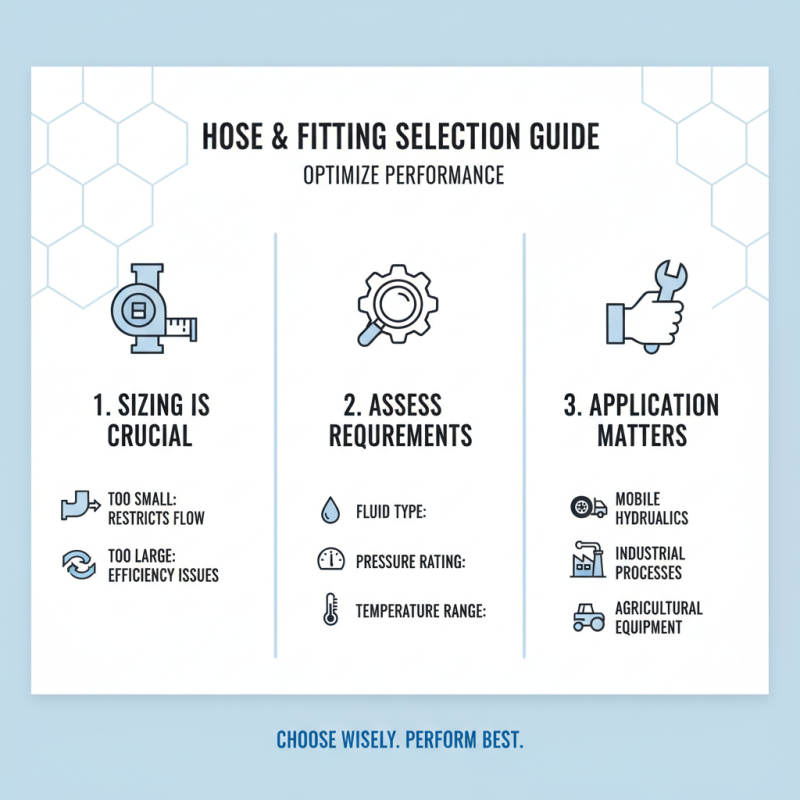 How to Choose the Right Hose and Fittings for Your Needs