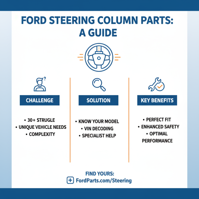 How to Find the Right Ford Steering Column Parts for Your Vehicle