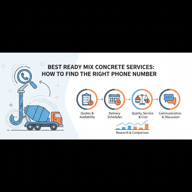 Best Ready Mix Concrete Services: How to Find the Right Phone Number