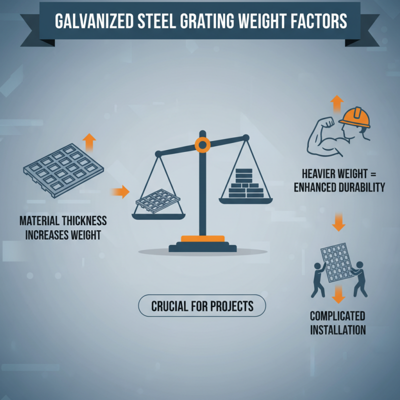 Why is Galvanized Steel Grating Weight Important for Your Projects?