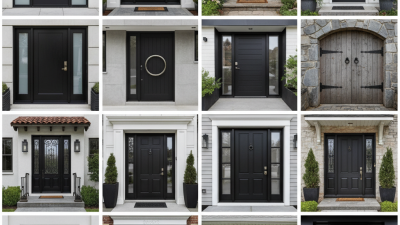 Top 10 Stunning Ideas for a Black Front Door Design