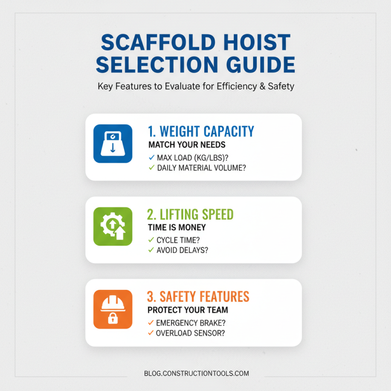 2026 Top Scaffold Hoists Buying Guide and Key Features to Consider