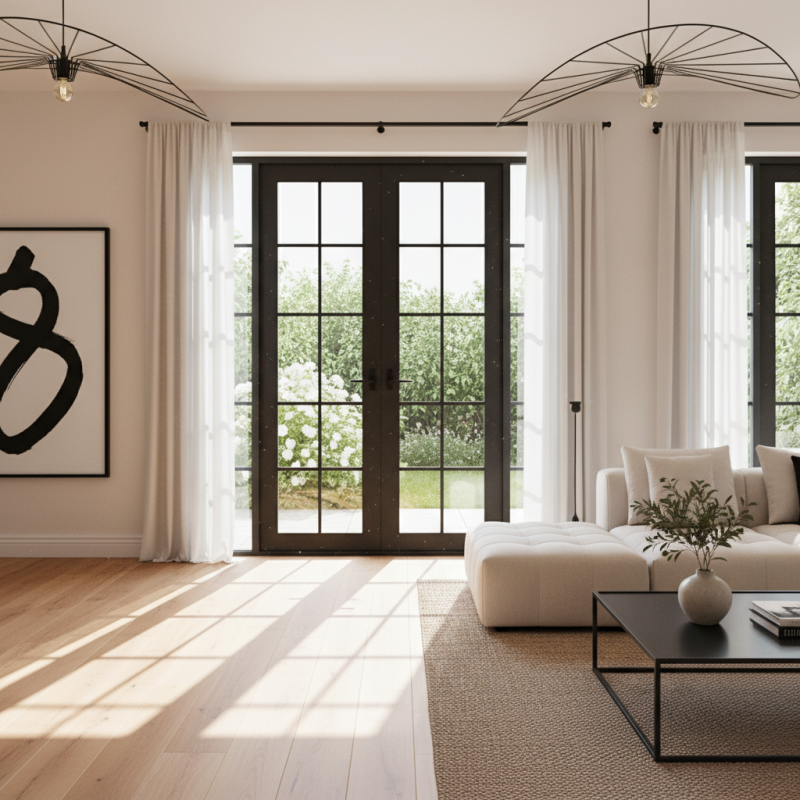 Best Black French Doors Designs for Stylish Home Interiors
